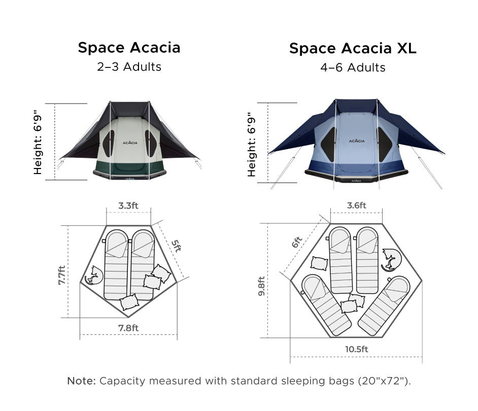 あかさ　テントandエアマット Space Acacia – Acacia Outdoor
